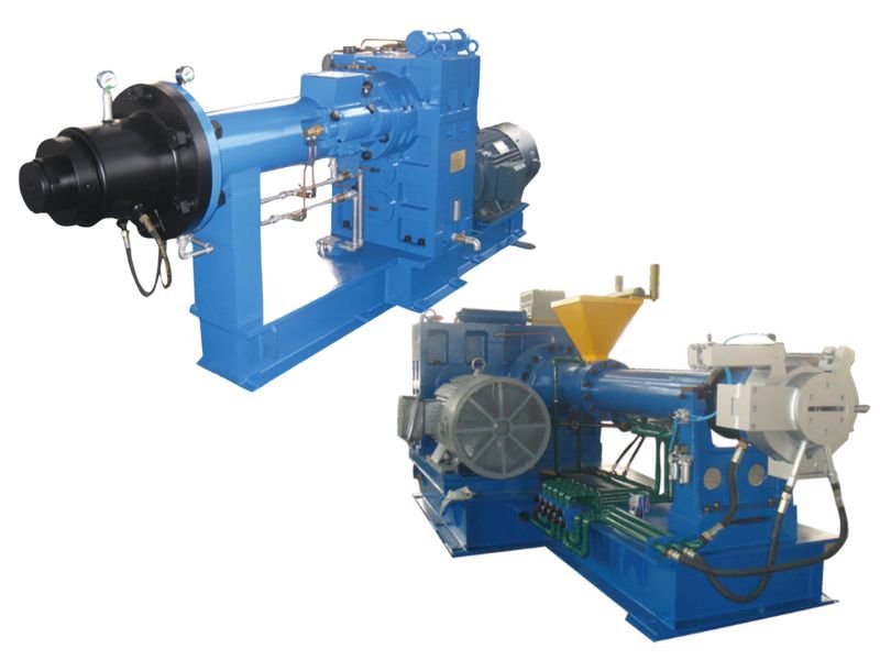 Rubber extruder new